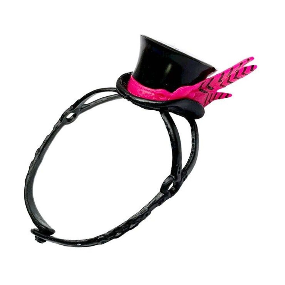 Monster High Freaky Fusion Avea Trotter Doll Black Riding Hat Headpiece